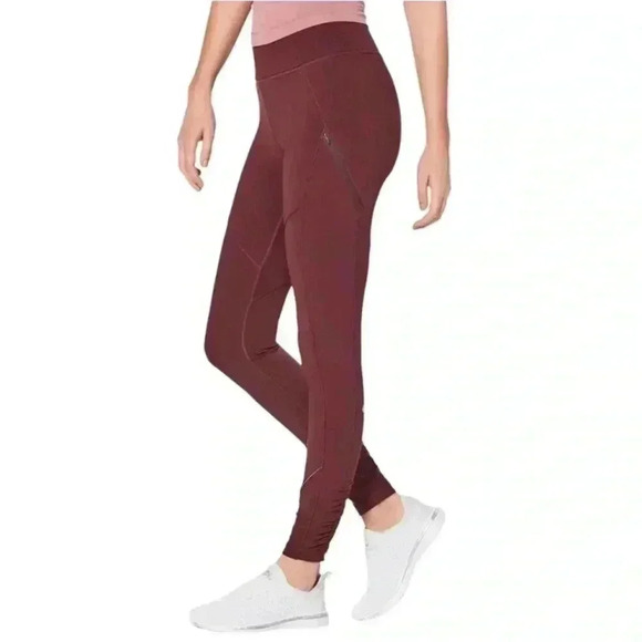 LULULEMON RARE RAIN ON TRAIN ON TIGHT LEGGINGS IN REDWOOD COLOR SIZE 6 - Picture 9 of 9